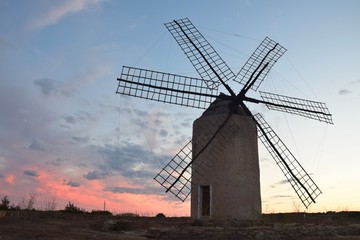 Alte Mühle Molí Vell de la Mola auf Formentera