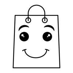shopping bag isolated icon