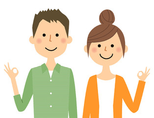 若いカップル　OK