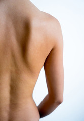 Naklejka premium Woman body parts