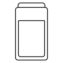 plastic bottle isolated icon vector illustration graphic design