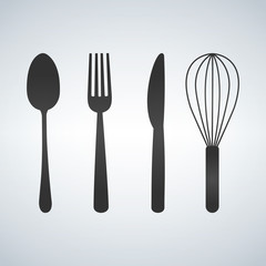 Vector Set Kitchen Utensils Set