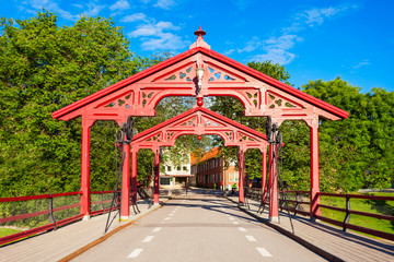 Fototapeta na wymiar Old Town Bridge, Trondheim