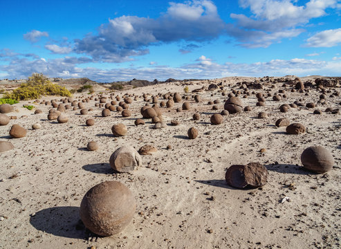 Cancha de bochas (Bowls Pitch) Formation, Ischigualasto Provincial Park, San Juan Province, Argentina