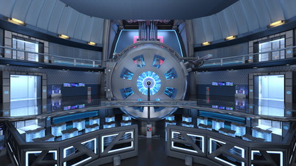 Obraz premium 宇宙ステーション