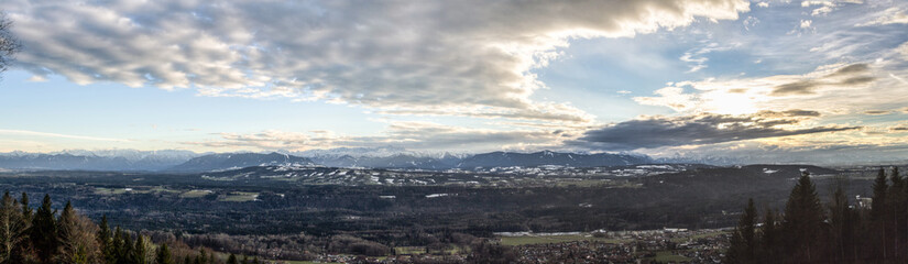 Blick vom Peissenberg