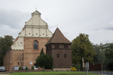 Fototapeta na wymiar Poznań. Kościół Św. Wojciecha