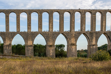 Aqueduto de Pegões, Tomar, Portugal