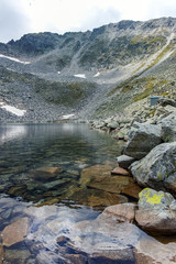 Ledenoto (Ice) Lake and Musala Peak, Rila mountain, Bulgaria