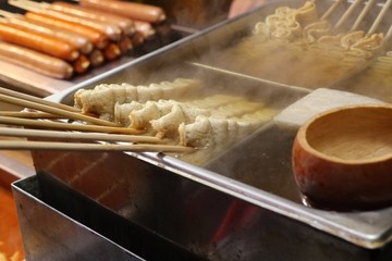 korean street food of fish cake