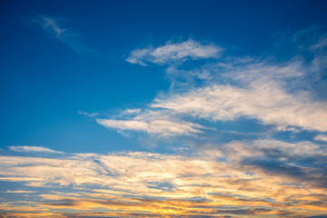 Nice sky with clouds