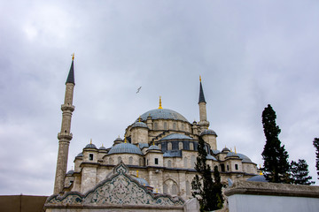Fototapeta na wymiar Fatih mosque as a famous heritage of Istanbul