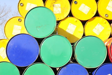 Oil barrels