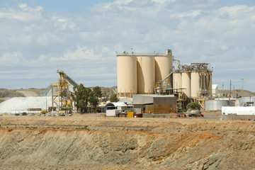 Obraz premium Mining Process Plant