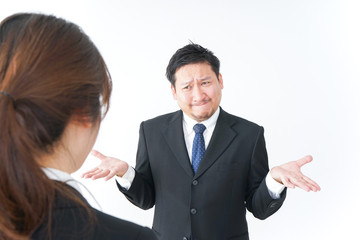 angry businessman image