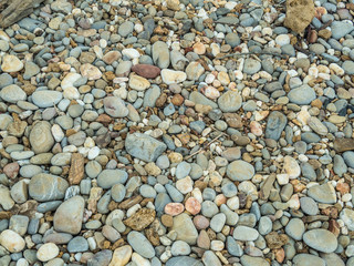 Natural pepbles pattern