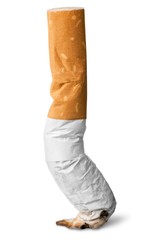 Cigarette butt Isolated