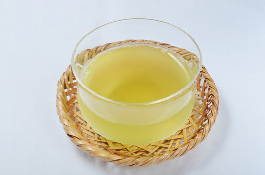 Japanese tea ceremony , Cup of Japanese green tea