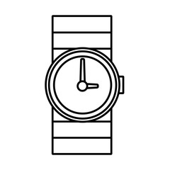 Wristwatch isolated symbol icon vector illustration graphic design