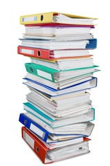 Stack of Binders / Folders