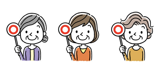 シニア女性：回答