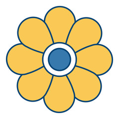 Flower isolated symbol icon vector illustration graphic design