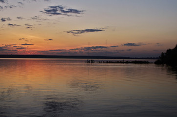  Fishermen at sunset