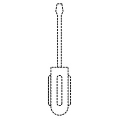screwdriver tool isolated icon vector illustration design