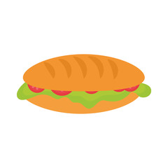 sandwich  vector illustration