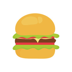 burguer  vector illustration
