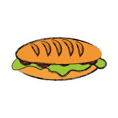 sandwich vector illustration