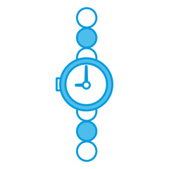 Wristwatch isolated symbol icon vector illustration graphic design