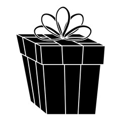 gift box presents icon vector illustration design