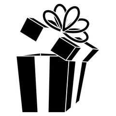 gift box presents icon vector illustration design
