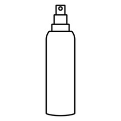 Splash fragrance bottle icon vector illustration graphic design