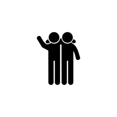 friends vector icon
