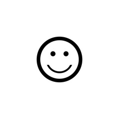 Fototapeta premium Smiling vector icon