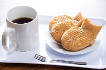 ヤイヤキとコーヒーのセット