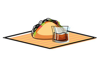 picnic image  vector illustration