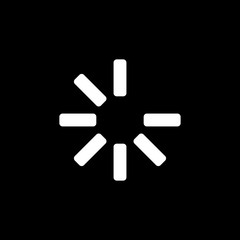 Loading process download vector icon