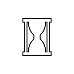 Hourglass vector icon