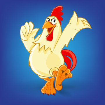 chicken mascot