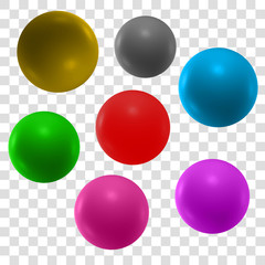 3d sphere. Vector illustration.