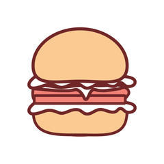 burguer  vector illustration