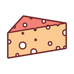 cheese  vector  illustration
