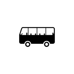 Bus vector icon