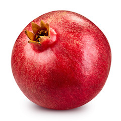 pomegranate fruit isolated