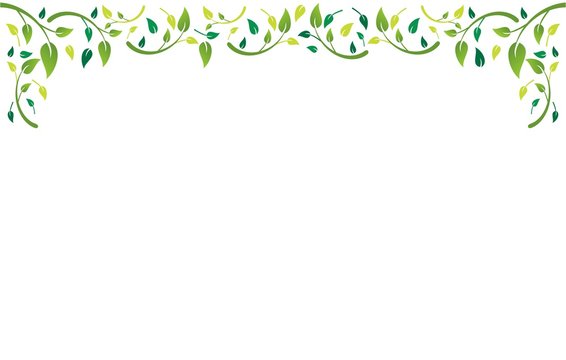 Leaf Background Logo