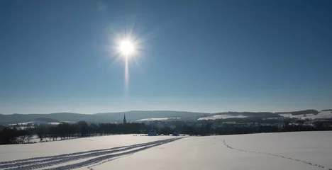 Fotobehang Winterlandschaft © Joerg