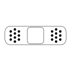 Bandage medical symbol icon vector illustration graphic design